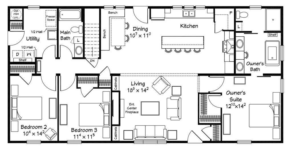 Amber Floor Plan
