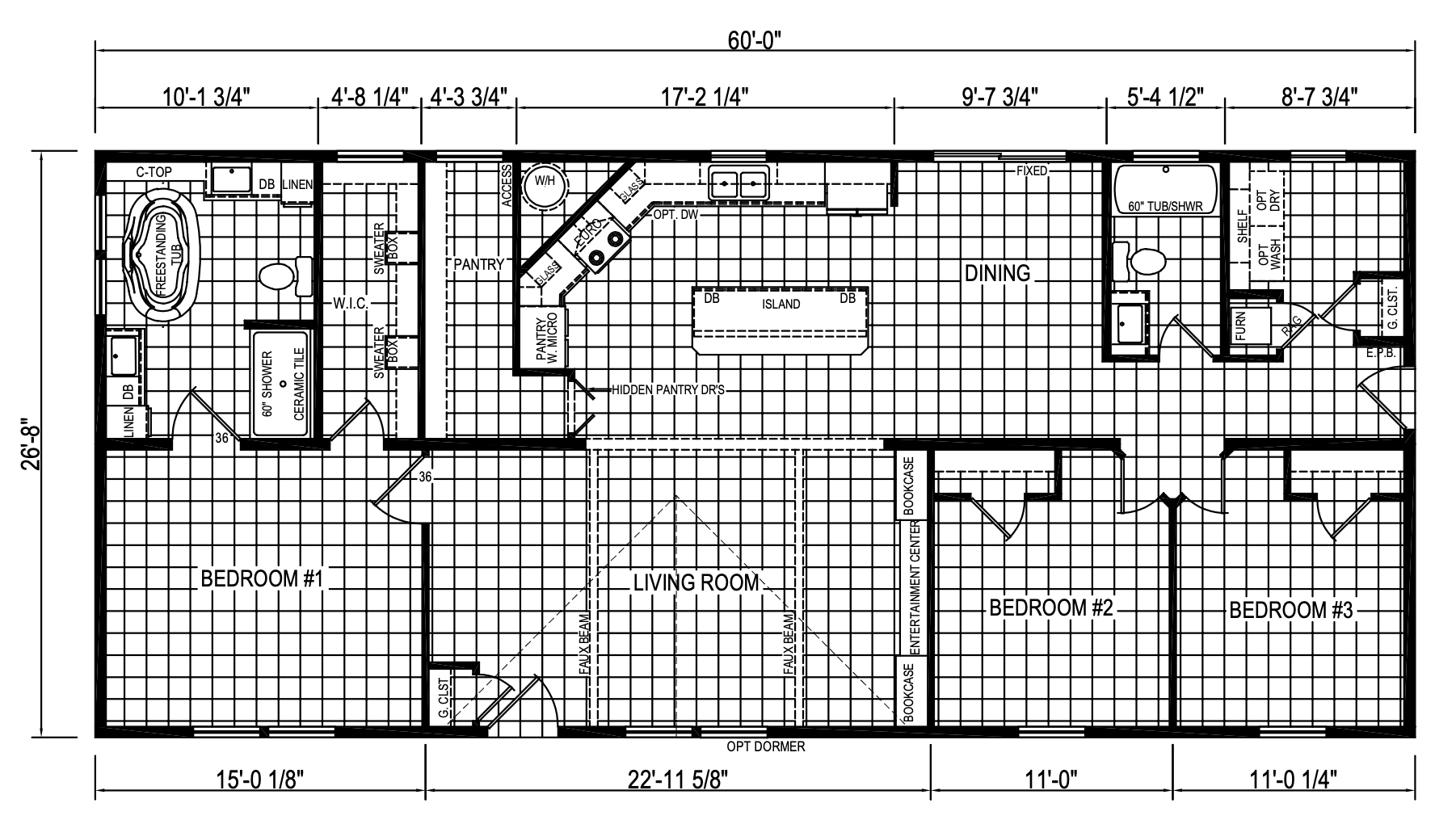 Read more about the article Eagle River HD-60J1083 28×60 or 28×56